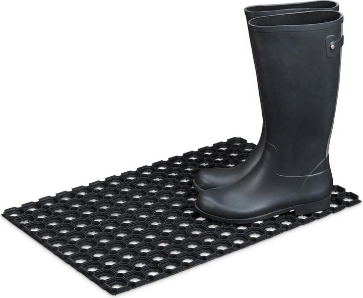 Immagine prodotto Relaxdays Zerbino in gomma (60 x 40 x 1,5 cm)