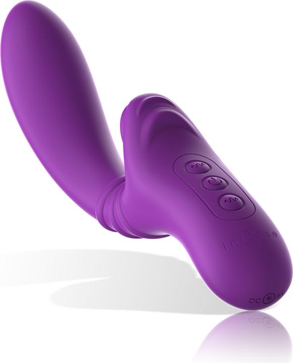 Immagine prodotto Intense Vibratore Harry Flessibile Con Lingua Viola