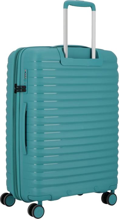Immagine prodotto D&N Travel Line 4500 set di valigie a 4 ruote da 3 pezzi con piega elastica (205 l, XL (da 115l))