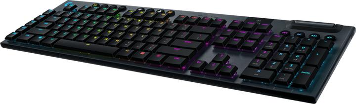 Actual product image Logitech G915 LIGHTSPEED Wireless RGB Mechanical Gaming Keyboard - GL Tactile - CARBON - UK - INTNL (Eng. Int., Cable)