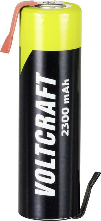 Produktbild Voltcraft Spezial-Akku Mignon (AA) Z-Lötfahne NiMH 1.2 V 2300 mAh (AA, 2300 mAh)