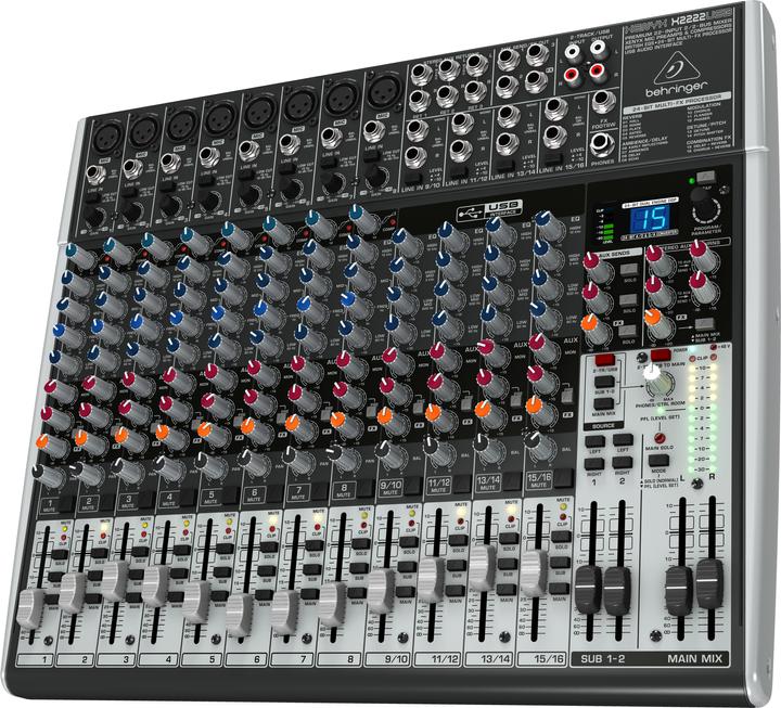 Image du produit Behringer Xenyx X2222USB (Studio et mixeur live)
