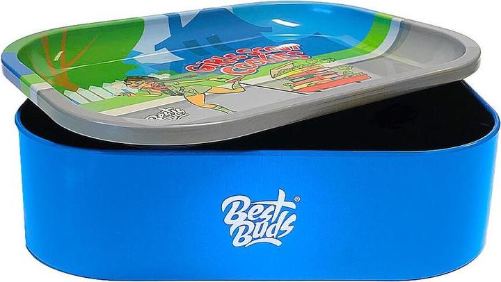 Image du produit Best Buds Thin Box Plateau roulant avec stockage Filles Scout Cookies
