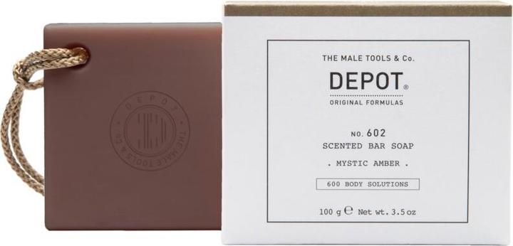 Depot No. 602 Scented Bar Soap Mystic Amber 100g (Hartseife)