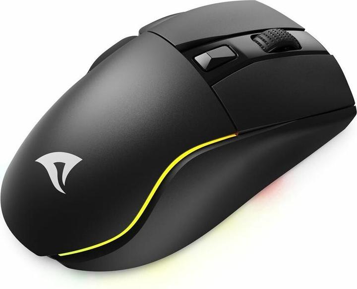 Produktbild Sharkoon SKILLER SGM50W Black (Kabellos, Kabelgebunden)
