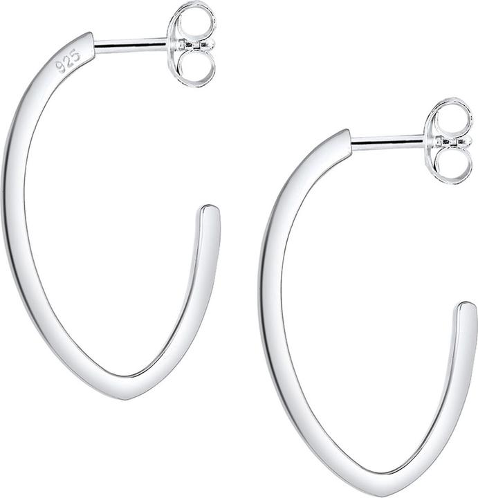 Image du produit Elli Basic Creolen (Argent Sterling)