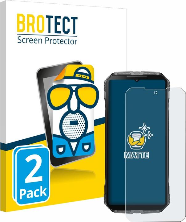 Produktbild BROTECT Entspiegelungsfolie Displayschutz Displayschutzfolie Folie Matt (2 Stück, ZTE Blade V40 Pro)