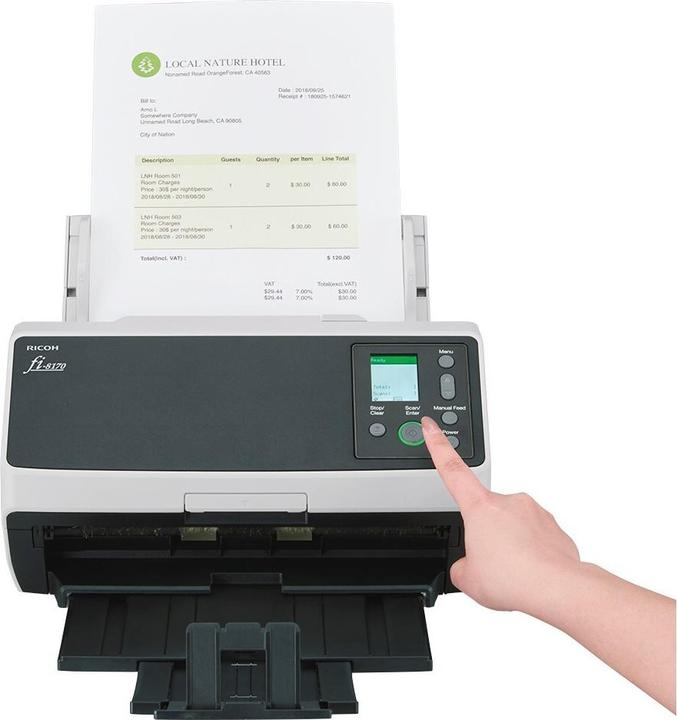 Produktbild RICOH Dokumentenscanner fi-8170 (USB, RJ45)