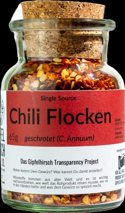 Produktbild Gipfelhirsch Chili, geschrotet (c.annuum) (65 g)