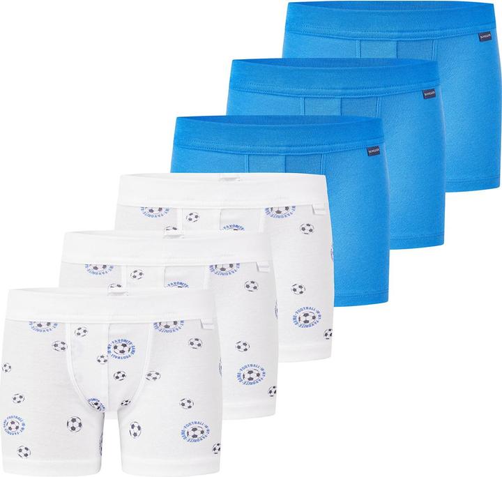 Produktbild Schiesser 6er Pack Kids Boys Feinripp Organic Cotton Shorts / Pants (116, 6er Pack)