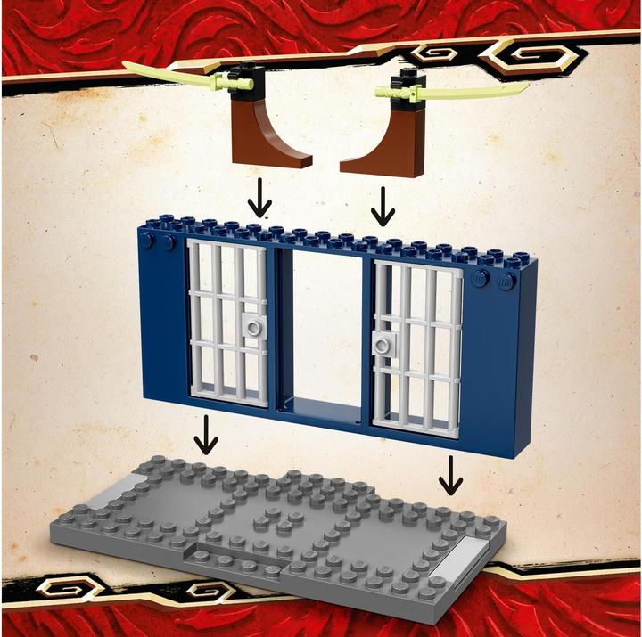 Actual product image LEGO Flight with the Ninja Flying Glider (71749, LEGO Ninjago)