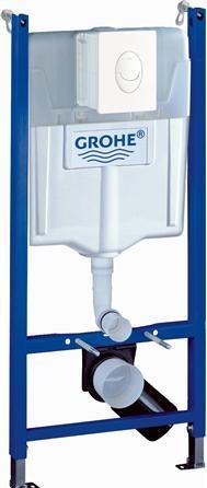 Immagine prodotto Grohe Rapid SL 1,13 m oggetto - cassetta da incasso con piastra di pressione bianca 38719001
