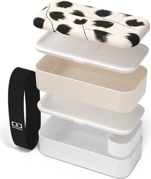 Produktbild Monbento Bento Box MB Original Plume mit Fächer Made in France - Auslaufsicher - Lunch Box Perfekt