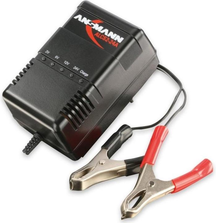 Immagine prodotto Ansmann 220V Ladegerät für 12V Akku (24V, 6V, 12V, 24 A)