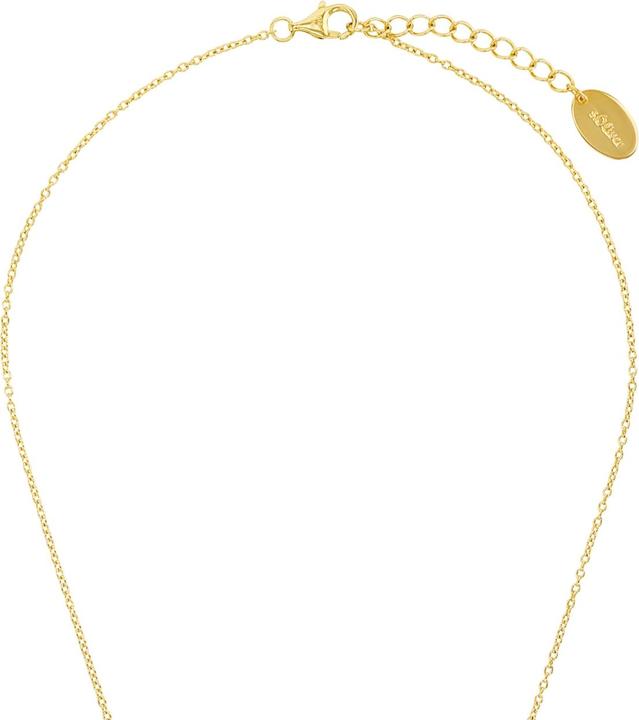 Produktbild S.Oliver Halsschmuck für Damen, 925 Sterling Silber, Zirkonia synth. | Infinity/Love (Silber 925)