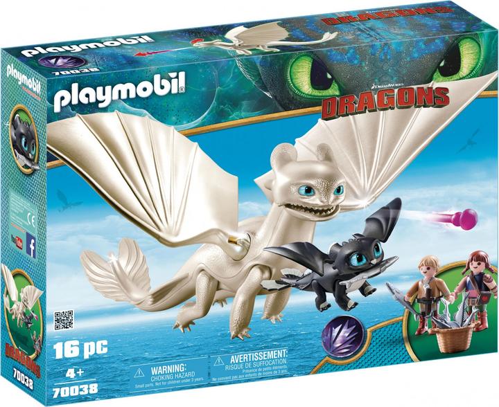 Playmobil Light Fury (70038, Playmobil Dragons)