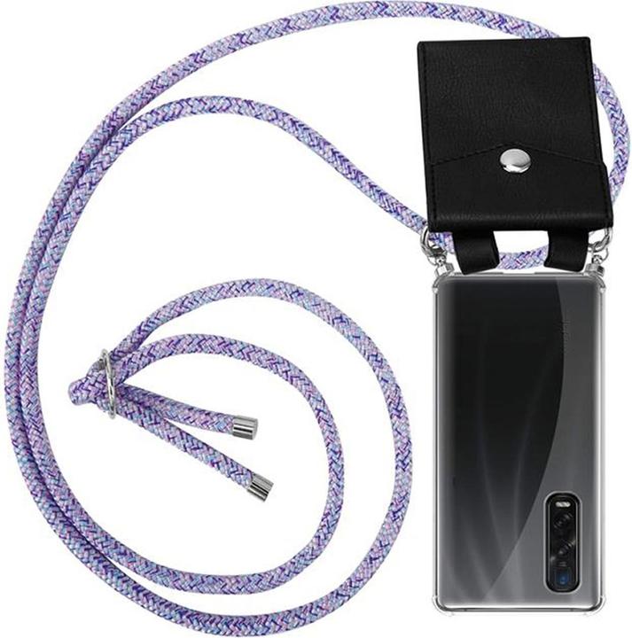 Produktbild Cadorabo TPU Handy Kette SILBER Cover