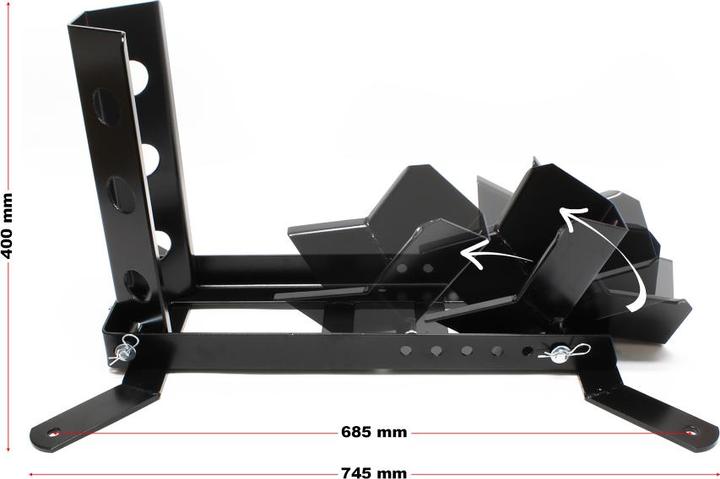 Actual product image Wiltec Motorbike stand