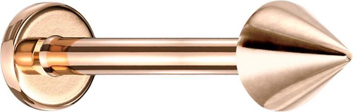 Produktbild Star Piercing Micro Labret rosegold mit Cone (ohne Messing, Chirurgenstahl 316L)