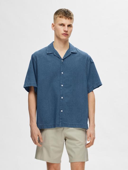 Immagine prodotto Selected Homme Camicia in denim a maniche corte (S)