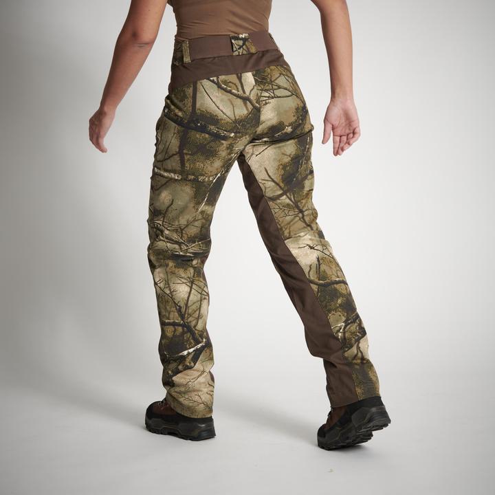 Immagine prodotto Solognac Jagdhose 500 Damen geräuscharm atmungsaktiv Camouflage (XS)