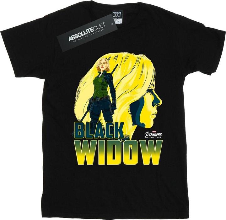 Produktbild Avengers Infinity War Black Widow Character TShirt Jungen (140, 146)