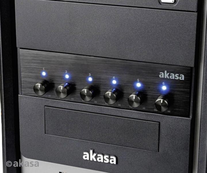 Actual product image Akasa FC.Six (6 Fan)