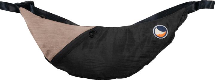 Ticket To The Moon TTTM Upcycled Sling Bag, black/beige