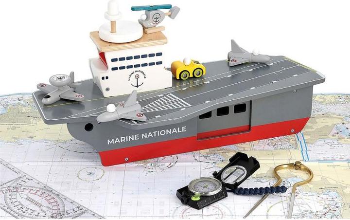 Immagine prodotto Vilac Portaerei + accessori - Marine national