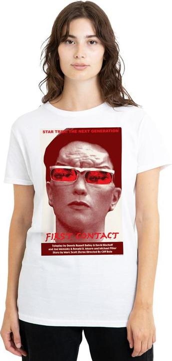 Actual product image Unisex Adult The Next Generation Season 4 Episode 15 T-Shirt (L)