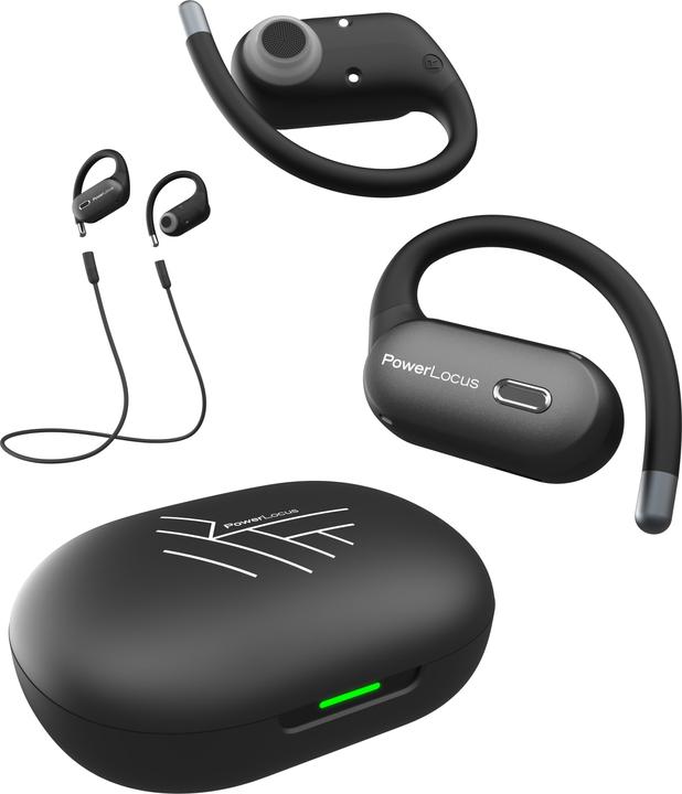 Produktbild PowerLocus Move Open Ear Bluetooth-Kopfhörer (6 h)