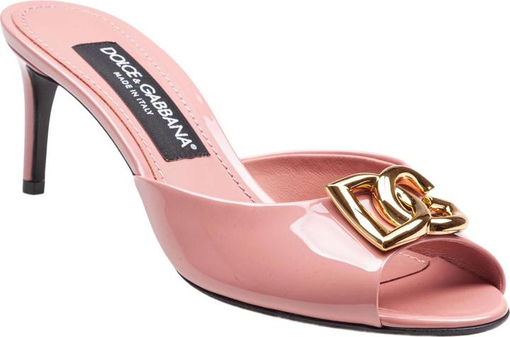 Produktbild Dolce & Gabbana keira sandal in patent leather pink color (38)