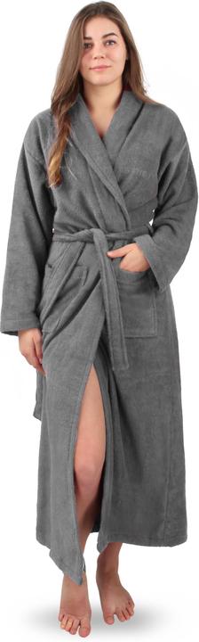 Produktbild Normani Bademantel aus 100 % Baumwolle Lola (S, M, L, XL, XXL, 3XL, 4XL, 5XL, 6XL)