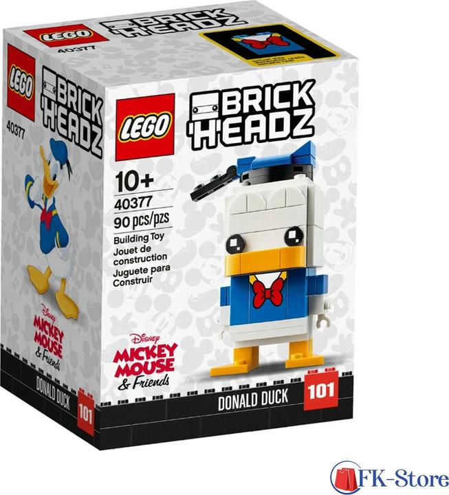 Immagine prodotto LEGO BrickHeadz - Paperino (40377, LEGO Brickheadz, Set LEGO rari)