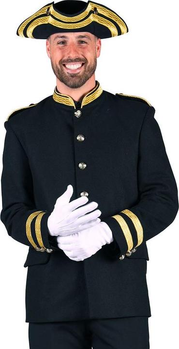 Image du produit Thetru veste homme Tambour Maitre, noir/or (XL)