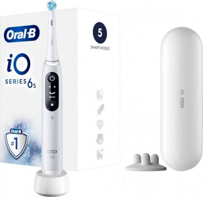 Actual product image Oral-B iO6 Series (Oscillating toothbrush)