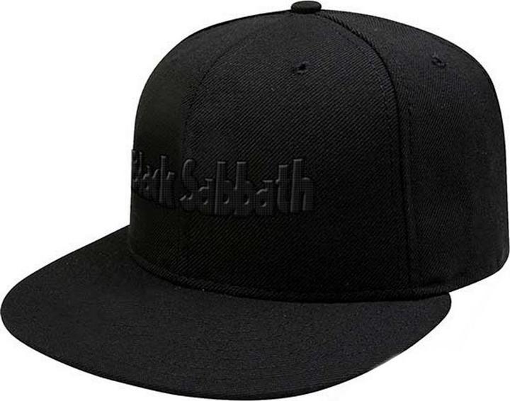 Black Sabbath Snapback Mütze Logo (One Size)
