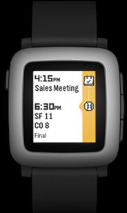 Actual product image Pebble Time
