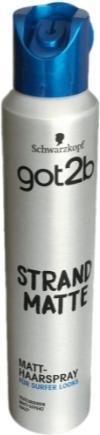 Produktbild Schwarzkopf Got2b, matte Haarspray, 200 ml (200 ml)