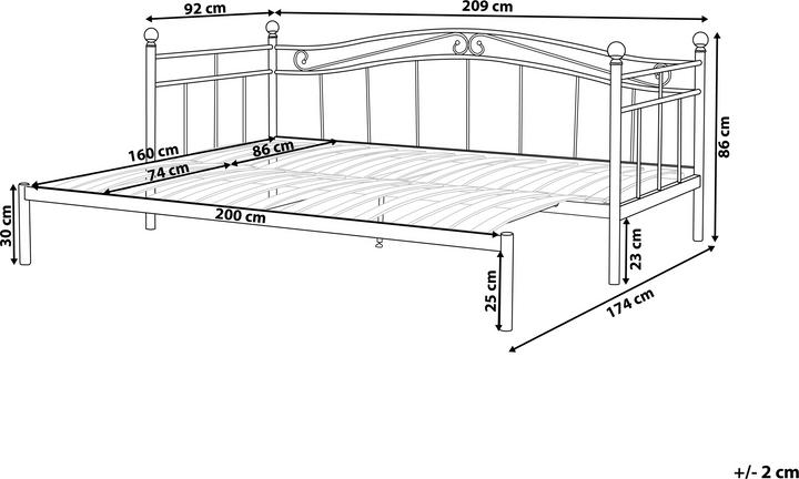 Immagine prodotto Beliani Tulle (80 x 200 cm)