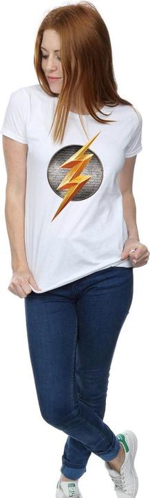 Actual product image The Flash Womens/Ladies Logo Cotton T-Shirt (M)