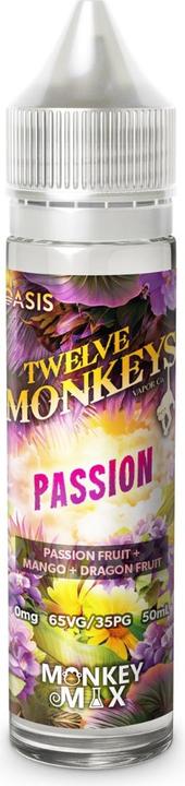 Produktbild Twelve Monkeys Passion 50ml Shortfill (Mango, Passionsfrucht)