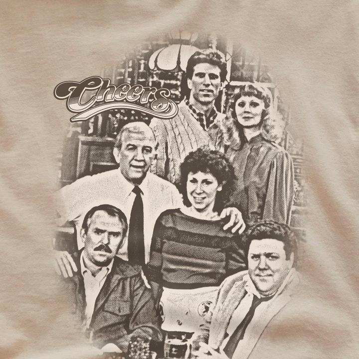 Actual product image Cheers Mens Original Cast T-Shirt (XL)