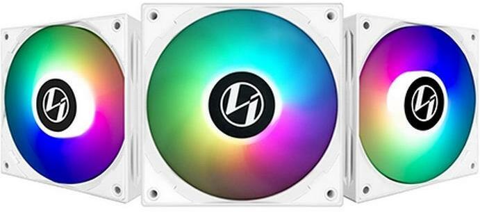 Actual product image Lian-Li ST120 RGB PWM fan, 3-pack incl. controller (120 mm, 3 x)