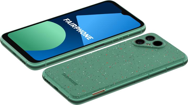 Produktbild Fairphone 4 (256 GB, Green Speckled, 6.30", SIM + eSIM, 48 Mpx, 5G)