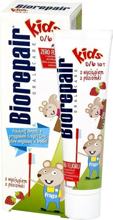 Blanx Biorepair Oral Care Children's Toothpaste (0-6 years) - Strawberry 50ml (50 ml)