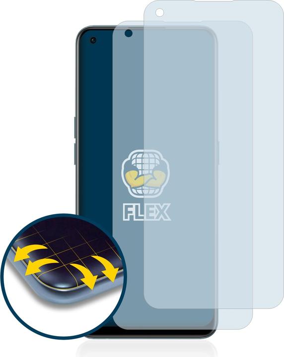 Produktbild BROTECT Full-Cover Displayschutz (2 Stück, OnePlus Nord CE 2 5G)