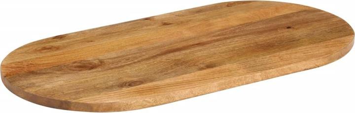 Produktbild VidaXL Tischplatte Holzplatte Massivholzplatte 120x60x3,8cm Oval Mangoholz
