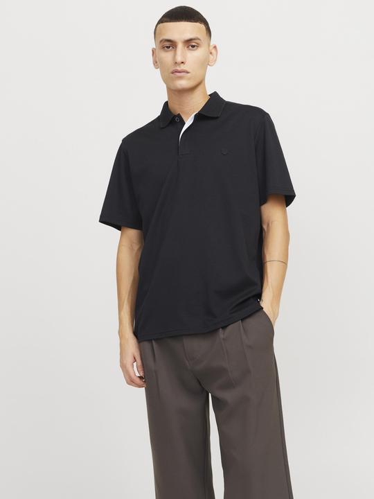 Immagine prodotto Jack & Jones Einfarbig Hemdkragen Poloshirt Poloshirt (L)