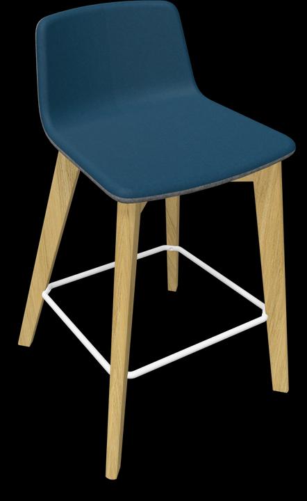 Blue, White, Grey melange, Ash natural light grey stained